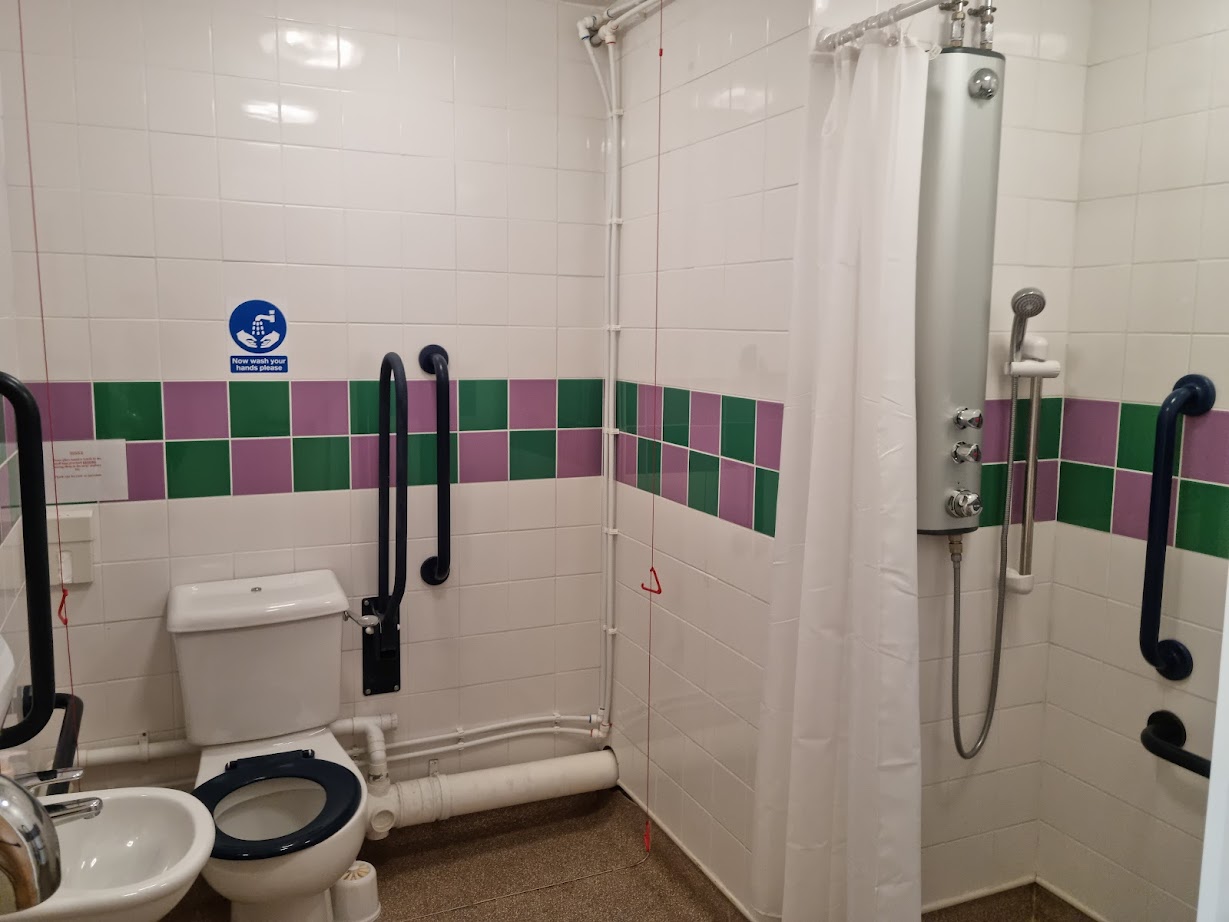 Accessible Toilet and Shower